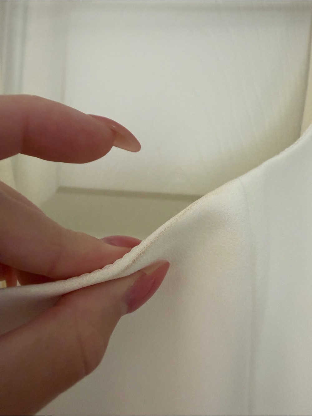 Sleeveless Cream Mini Fit & Flare Dress - Picture 3 of 3